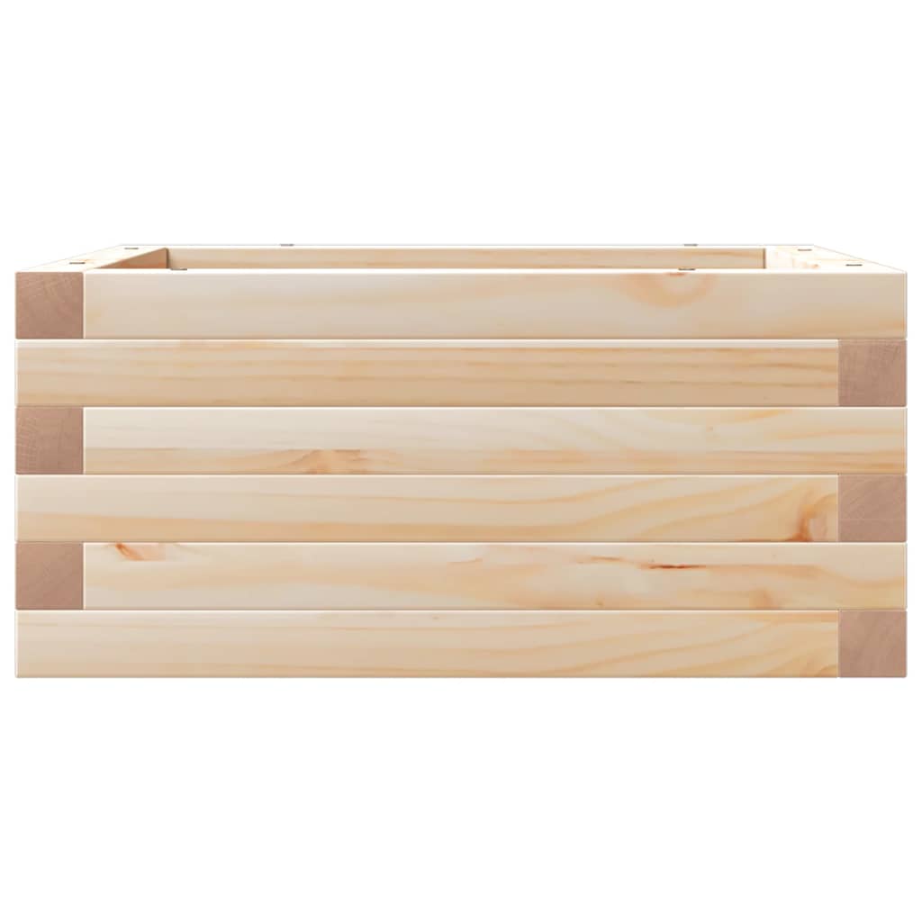 Plantenbak 50x50x23 cm massief grenenhout is nu te koop bij PeponiXL, paradijselijk wonen!