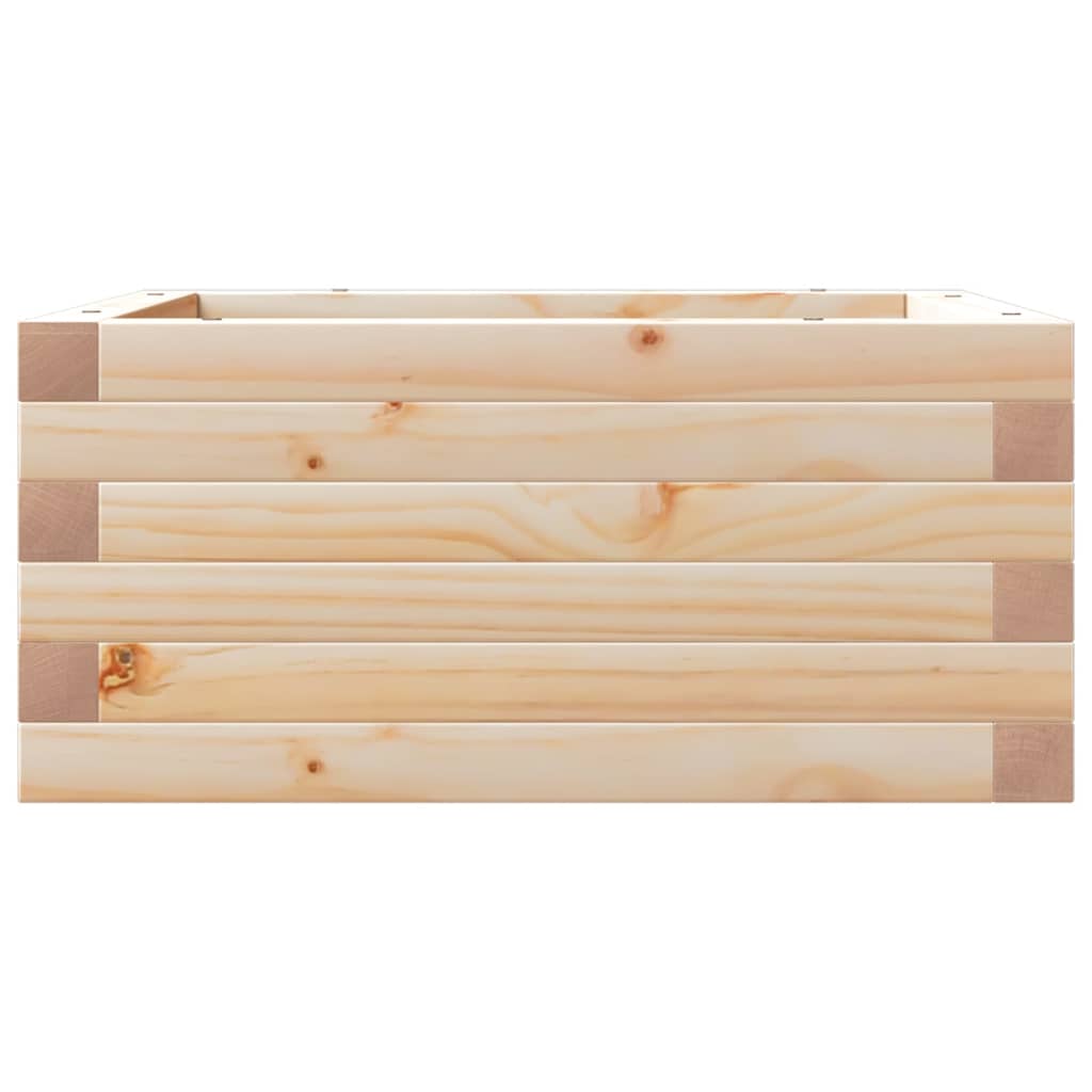 Plantenbak 50x50x23 cm massief grenenhout is nu te koop bij PeponiXL, paradijselijk wonen!