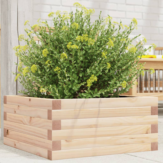Plantenbak 50x50x23 cm massief grenenhout is nu te koop bij PeponiXL, paradijselijk wonen!