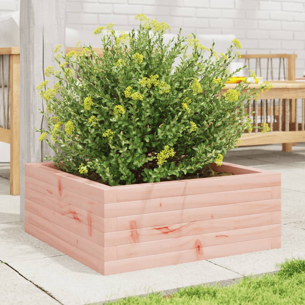 Plantenbak 60x60x23 cm massief douglashout is nu te koop bij PeponiXL, paradijselijk wonen!