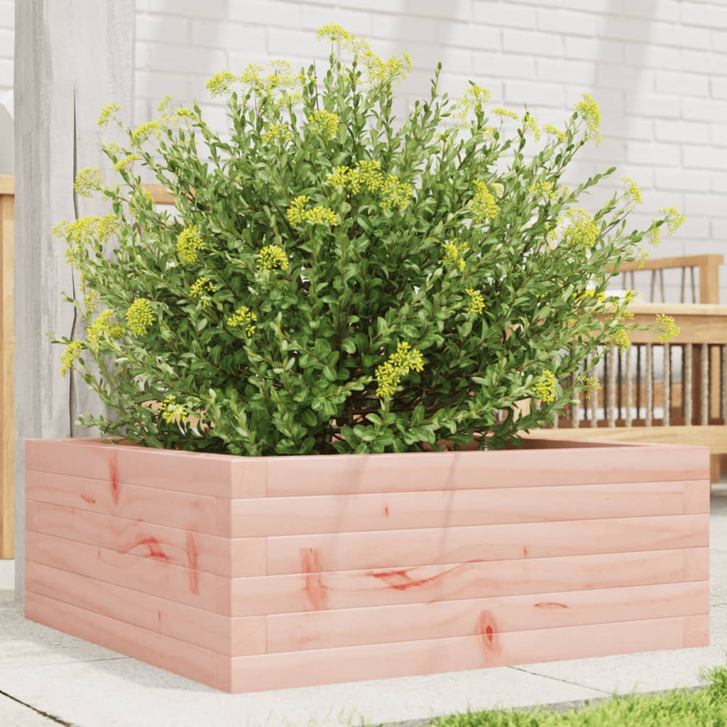 Plantenbak 60x60x23 cm massief douglashout is nu te koop bij PeponiXL, paradijselijk wonen!