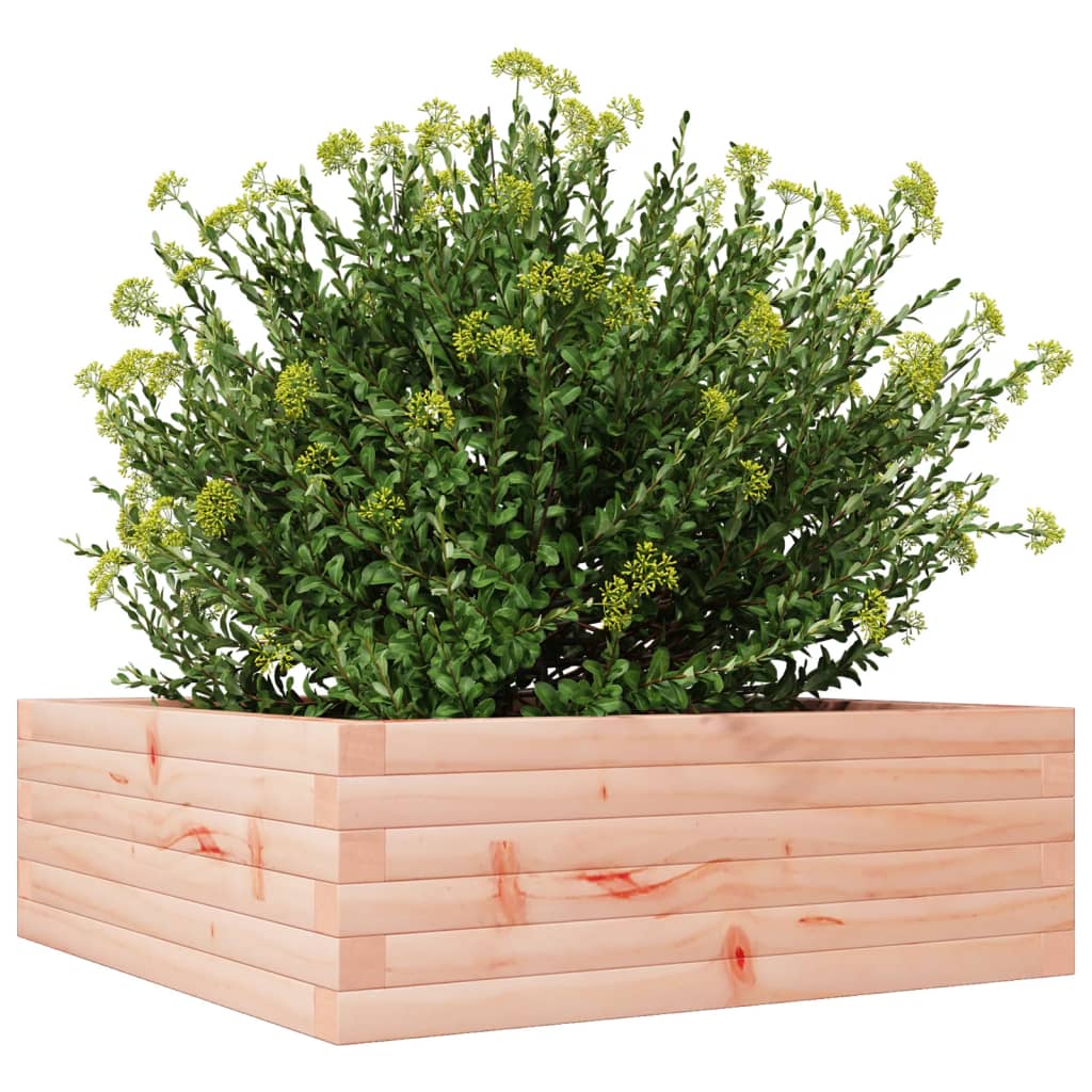Plantenbak 70x70x23 cm massief douglashout is nu te koop bij PeponiXL, paradijselijk wonen!