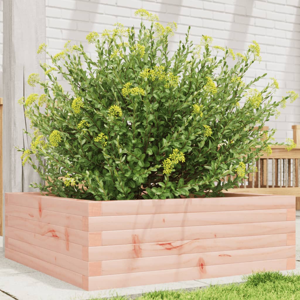 Plantenbak 70x70x23 cm massief douglashout is nu te koop bij PeponiXL, paradijselijk wonen!