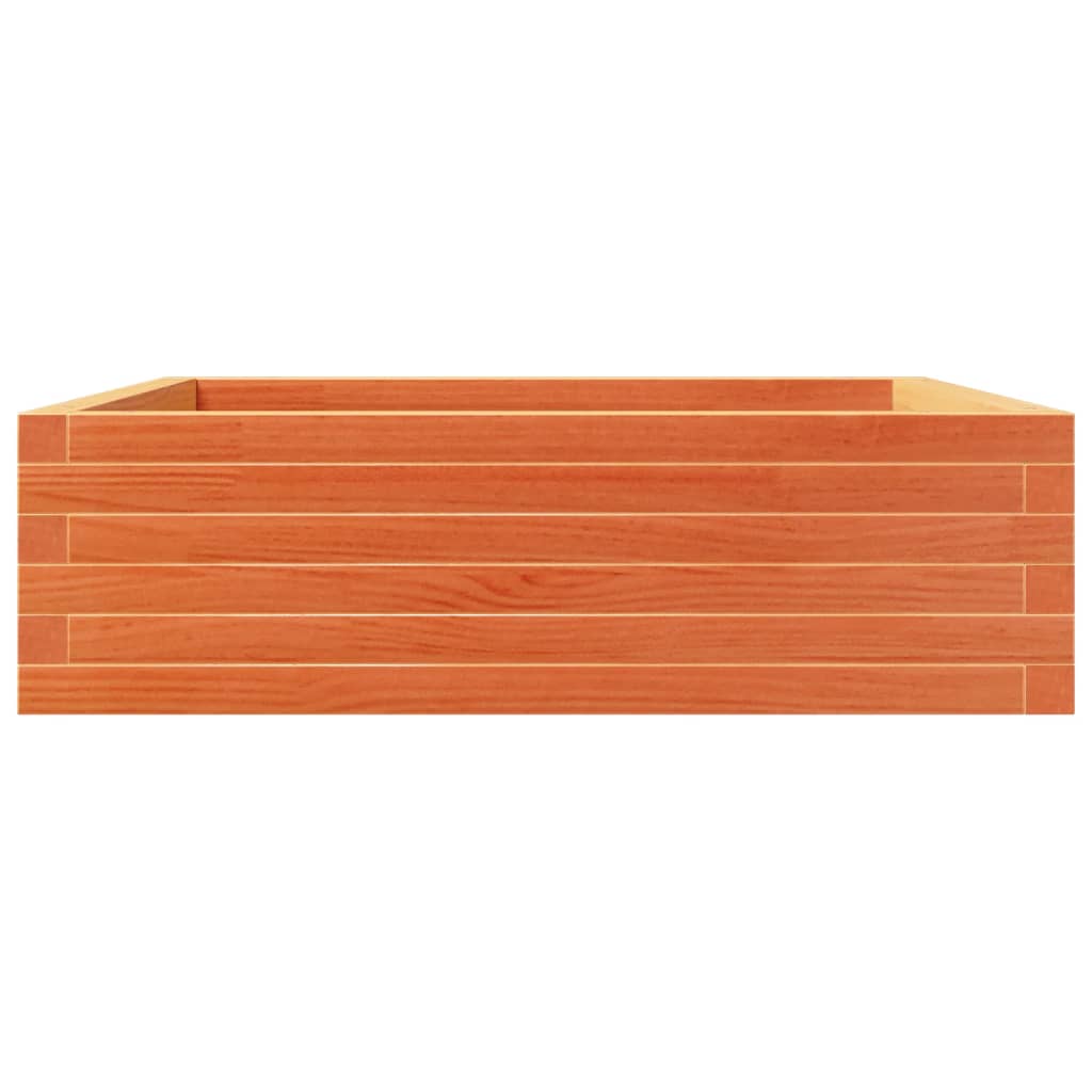 Plantenbak 80x80x23 cm massief grenenhout wasbruin is nu te koop bij PeponiXL, paradijselijk wonen!