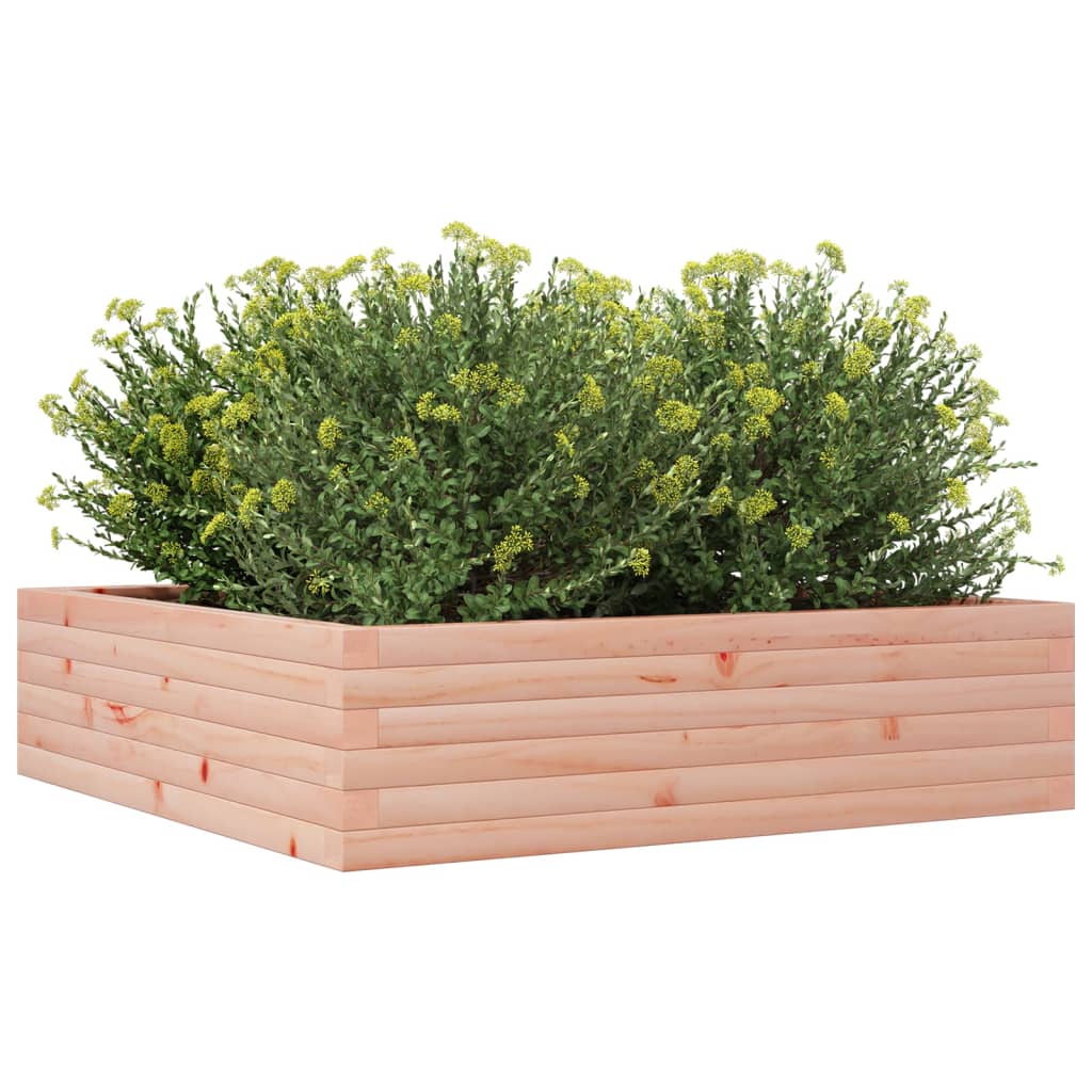 Plantenbak 90x90x23 cm massief douglashout is nu te koop bij PeponiXL, paradijselijk wonen!