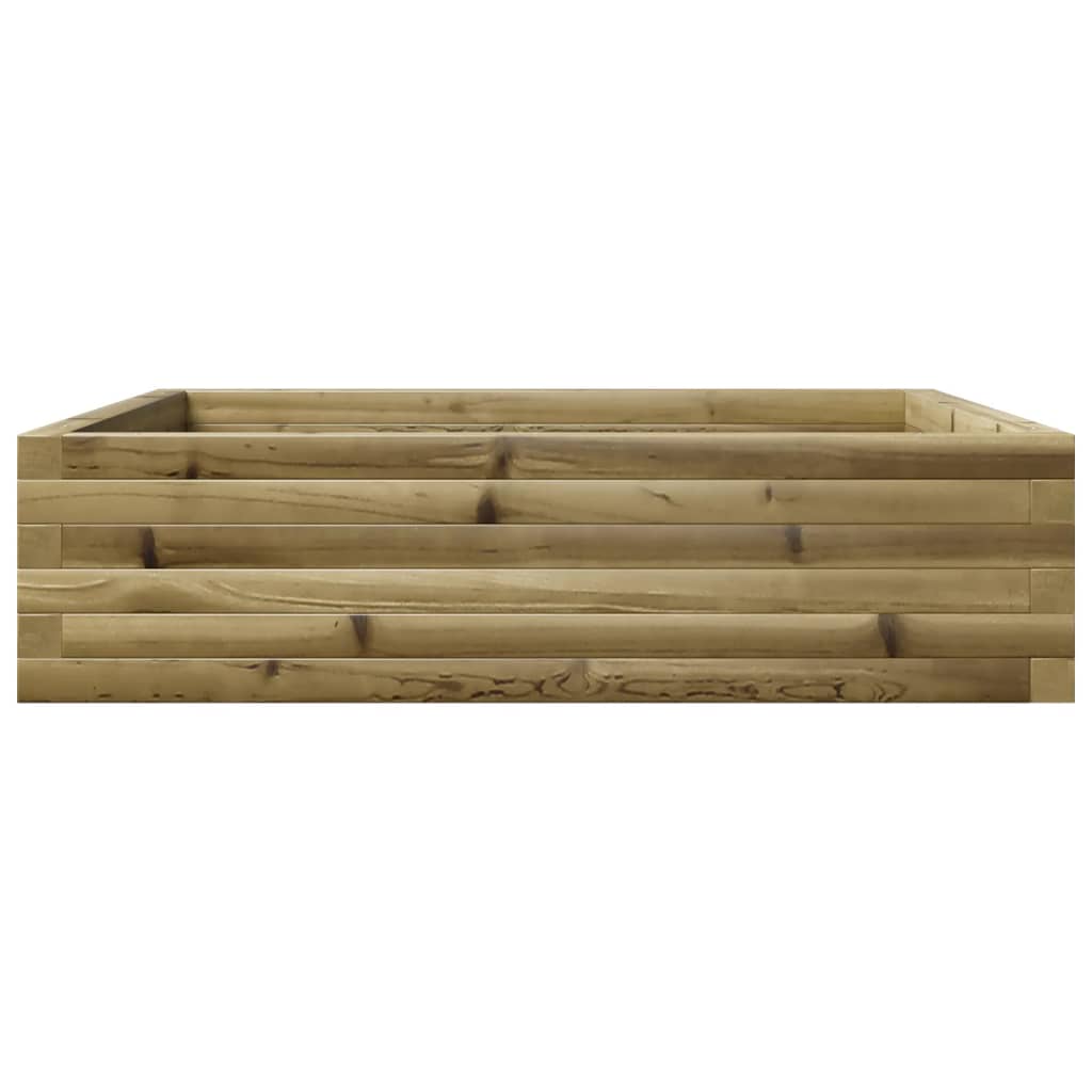 Plantenbak 90x90x23 cm geïmpregneerd grenenhout is nu te koop bij PeponiXL, paradijselijk wonen!