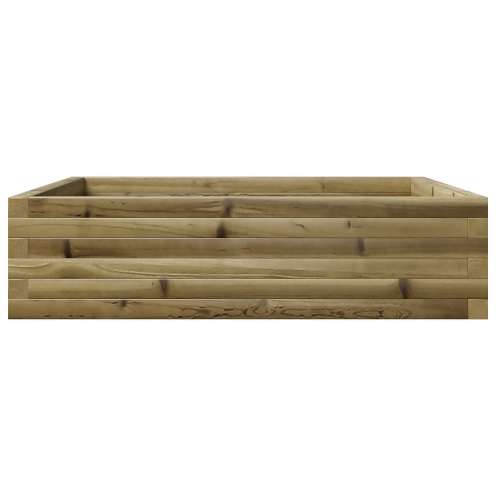 Plantenbak 90x90x23 cm geïmpregneerd grenenhout is nu te koop bij PeponiXL, paradijselijk wonen!