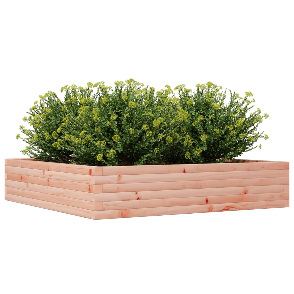 Plantenbak 110x110x23 cm massief douglashout is nu te koop bij PeponiXL, paradijselijk wonen!