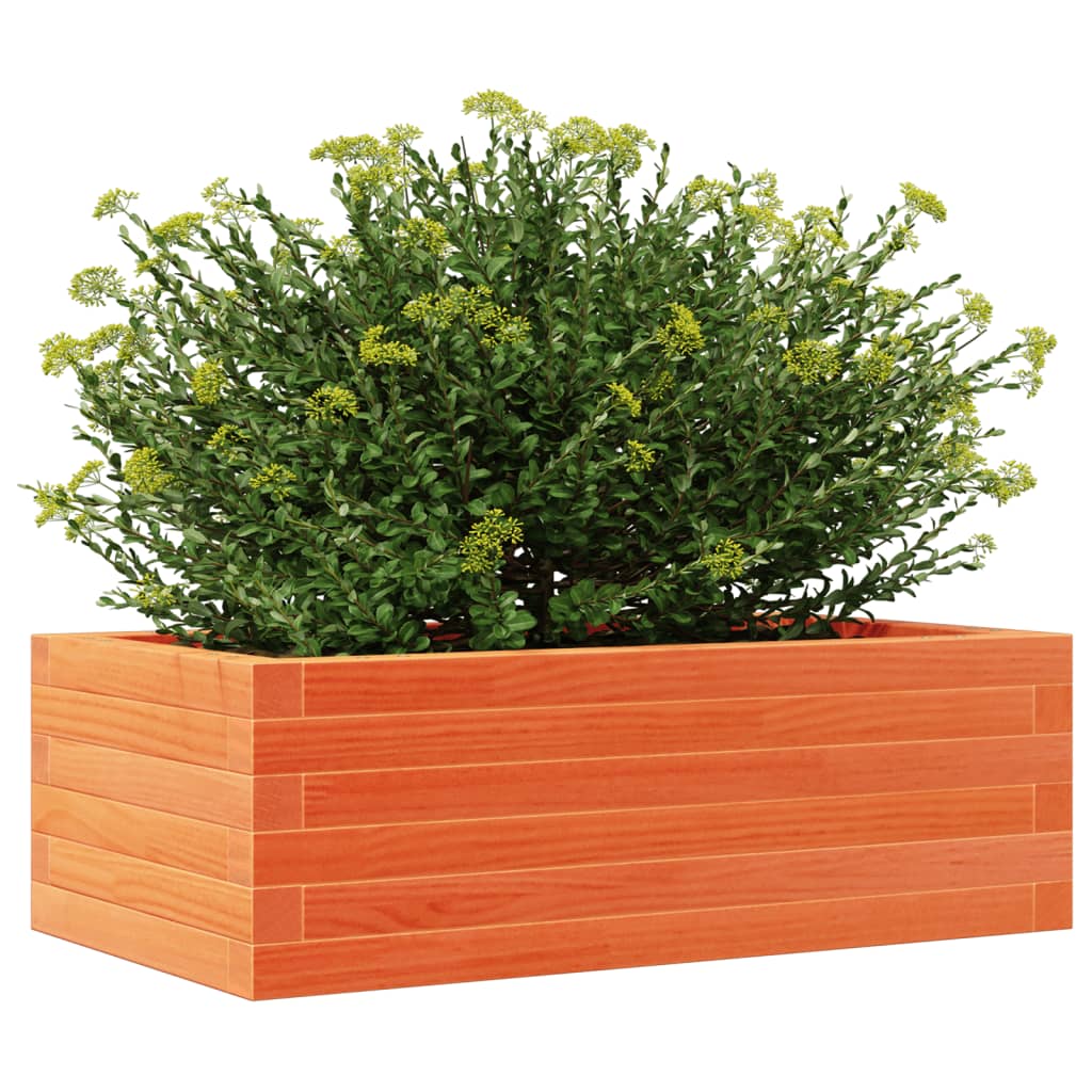 Plantenbak 70x40x23 cm massief grenenhout wasbruin is nu te koop bij PeponiXL, paradijselijk wonen!