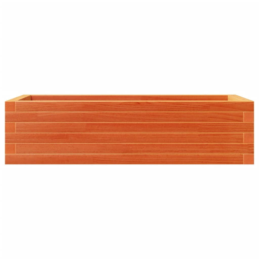 Plantenbak 90x40x23 cm massief grenenhout wasbruin is nu te koop bij PeponiXL, paradijselijk wonen!