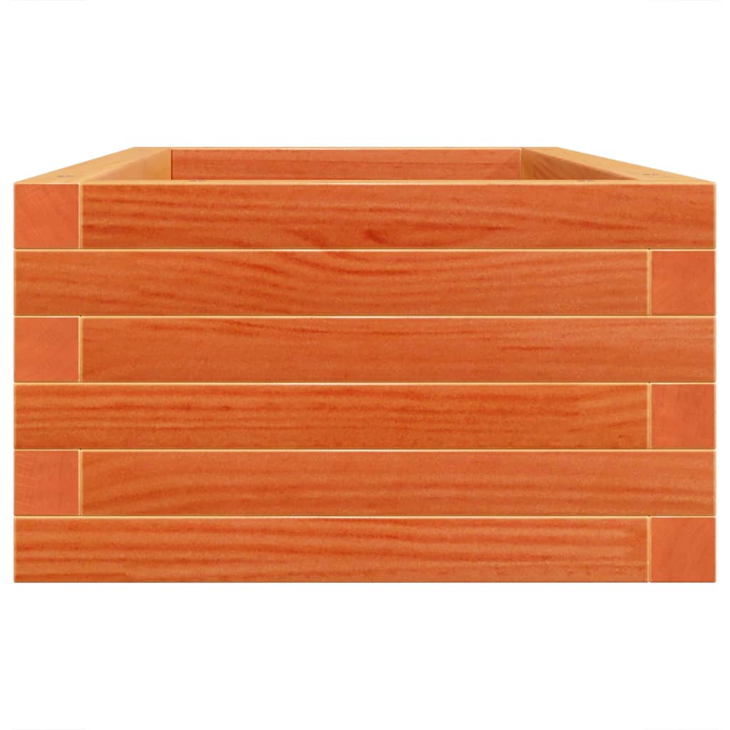 Plantenbak 90x40x23 cm massief grenenhout wasbruin is nu te koop bij PeponiXL, paradijselijk wonen!