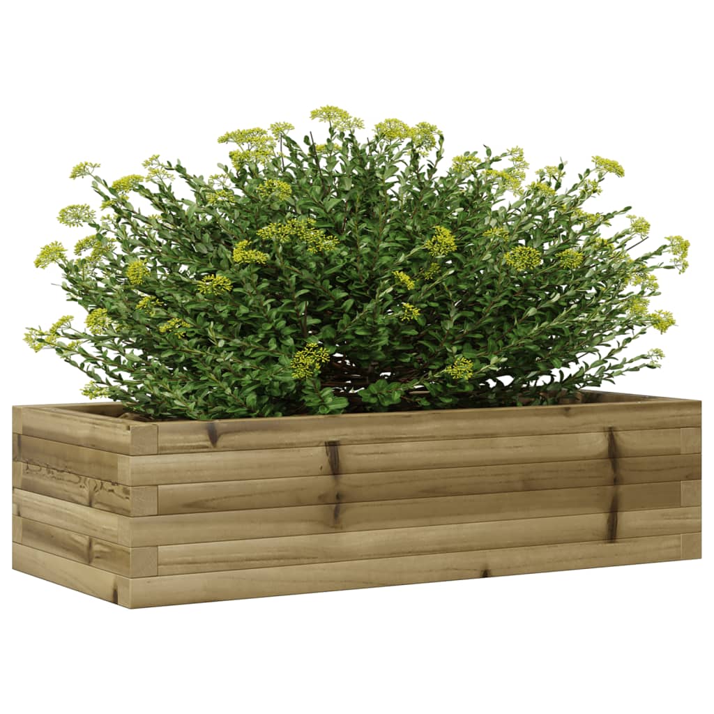 Plantenbak 90x40x23 cm geïmpregneerd grenenhout is nu te koop bij PeponiXL, paradijselijk wonen!