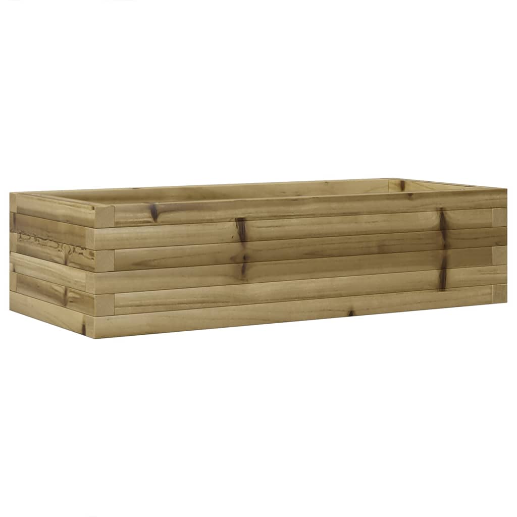 Plantenbak 90x40x23 cm geïmpregneerd grenenhout is nu te koop bij PeponiXL, paradijselijk wonen!
