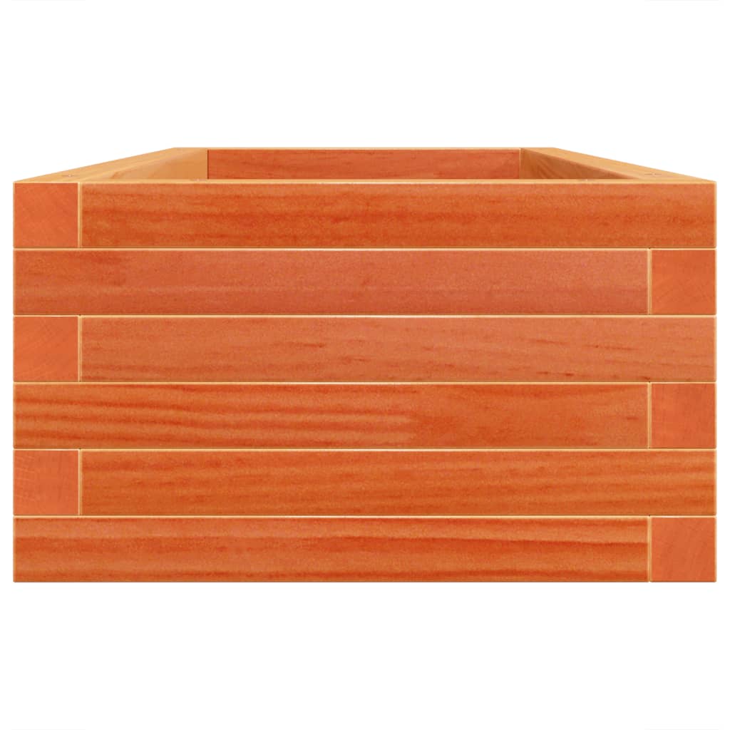 Plantenbak 110x40x23 cm massief grenenhout wasbruin is nu te koop bij PeponiXL, paradijselijk wonen!