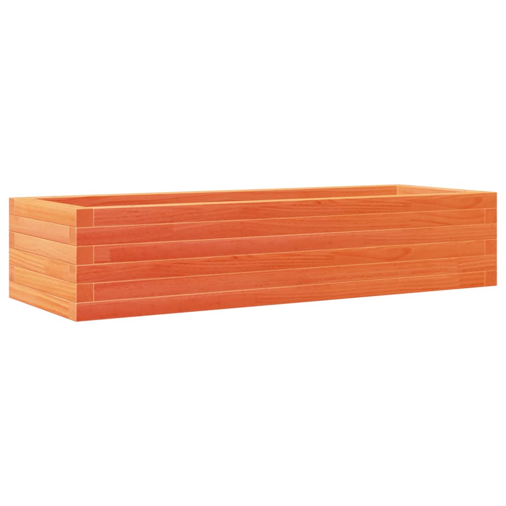 Plantenbak 110x40x23 cm massief grenenhout wasbruin is nu te koop bij PeponiXL, paradijselijk wonen!