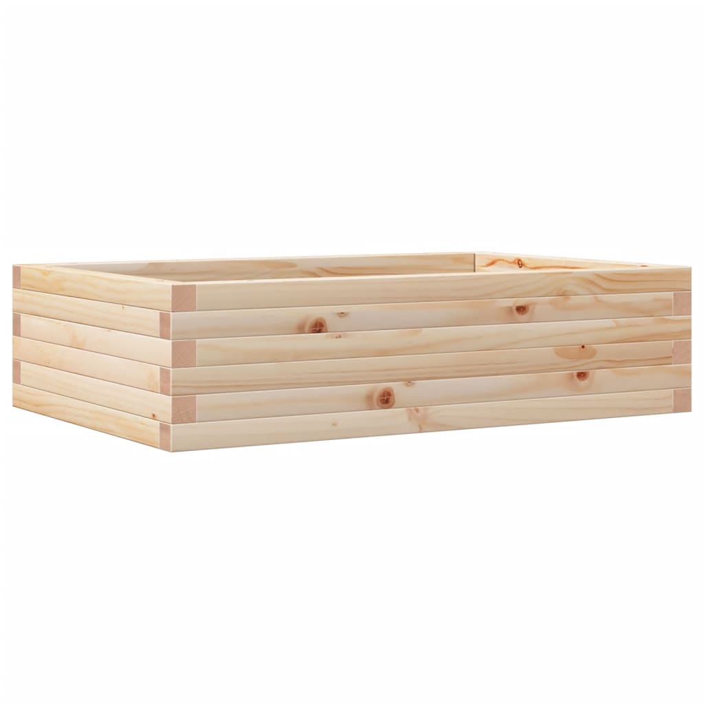 Plantenbak 90x60x23 cm massief grenenhout is nu te koop bij PeponiXL, paradijselijk wonen!