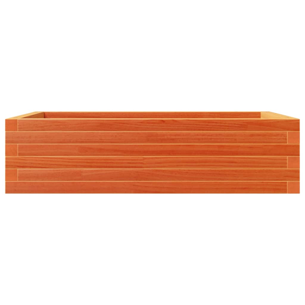 Plantenbak 90x60x23 cm massief grenenhout wasbruin is nu te koop bij PeponiXL, paradijselijk wonen!