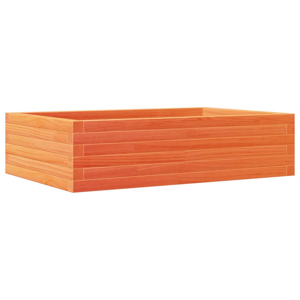 Plantenbak 90x60x23 cm massief grenenhout wasbruin is nu te koop bij PeponiXL, paradijselijk wonen!
