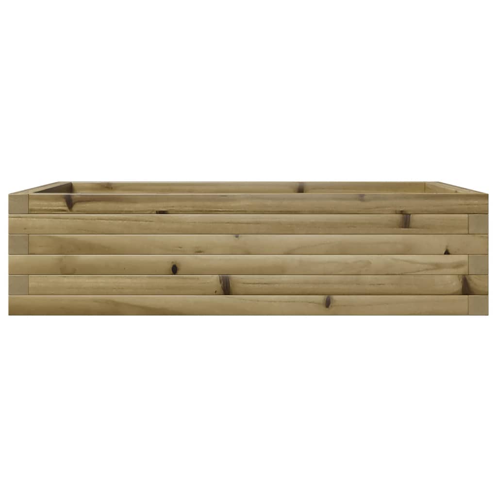 Plantenbak 90x60x23 cm geïmpregneerd grenenhout is nu te koop bij PeponiXL, paradijselijk wonen!