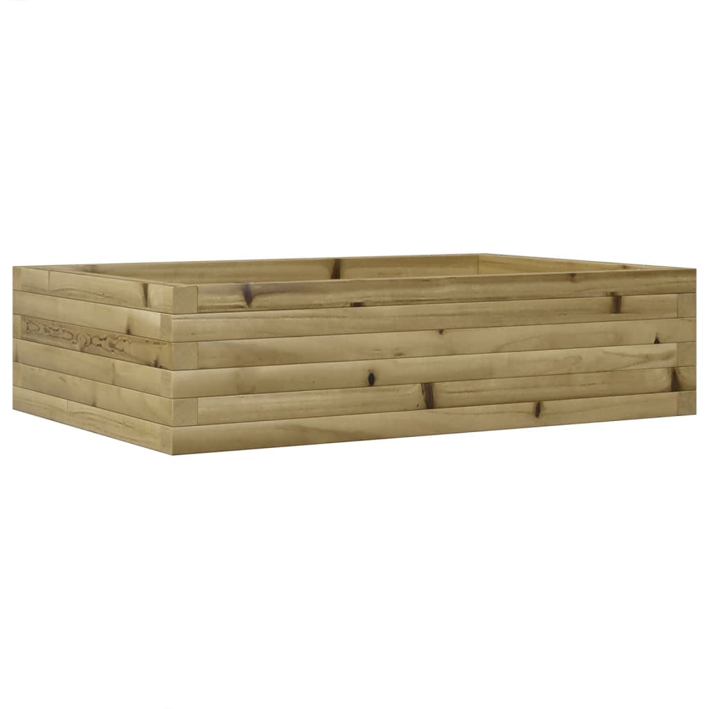 Plantenbak 90x60x23 cm geïmpregneerd grenenhout is nu te koop bij PeponiXL, paradijselijk wonen!