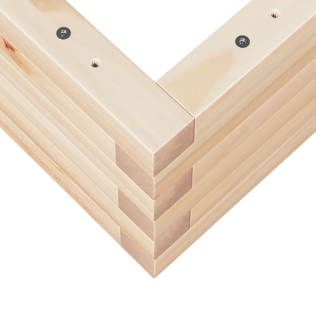 Plantenbak 110x60x23 cm massief grenenhout is nu te koop bij PeponiXL, paradijselijk wonen!