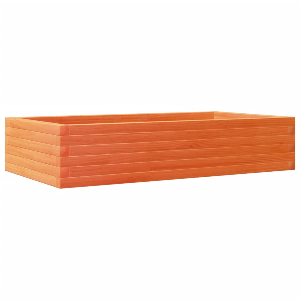 Plantenbak 110x60x23 cm massief grenenhout wasbruin is nu te koop bij PeponiXL, paradijselijk wonen!