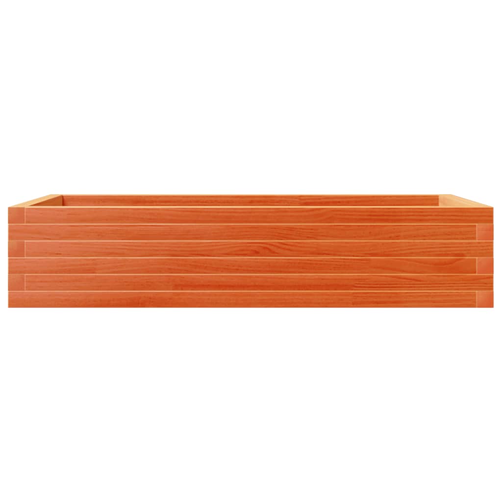 Plantenbak 110x60x23 cm massief grenenhout wasbruin is nu te koop bij PeponiXL, paradijselijk wonen!