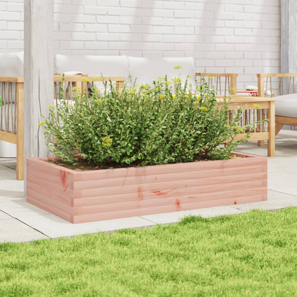 Plantenbak 110x60x23 cm massief douglashout is nu te koop bij PeponiXL, paradijselijk wonen!