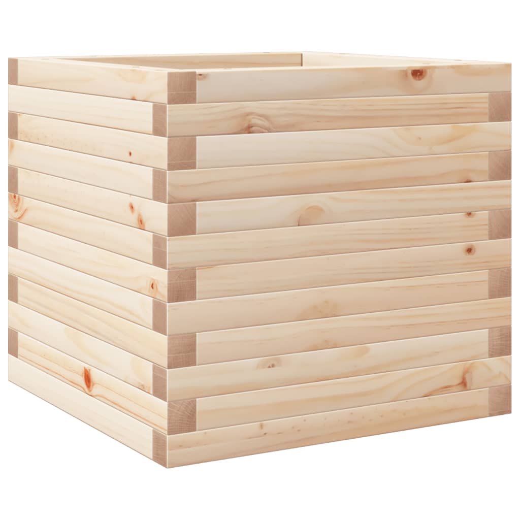 Plantenbak 50x50x45,5 cm massief grenenhout is nu te koop bij PeponiXL, paradijselijk wonen!
