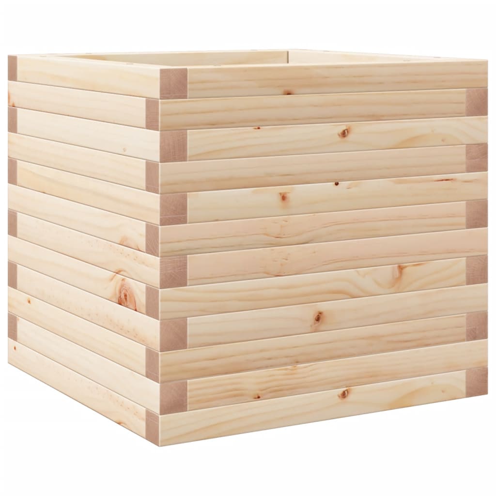 Plantenbak 50x50x45,5 cm massief grenenhout is nu te koop bij PeponiXL, paradijselijk wonen!