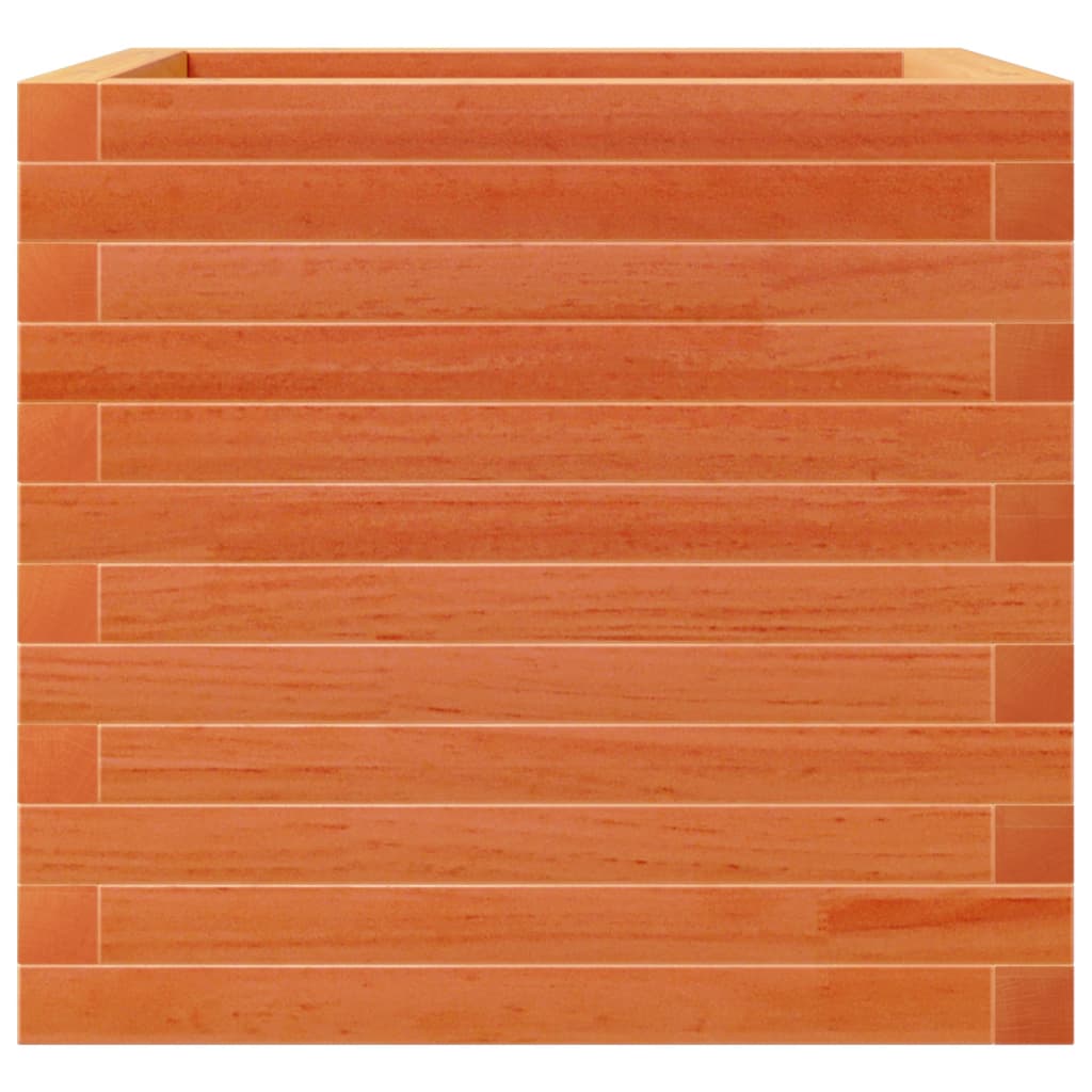 Plantenbak 50x50x45,5 cm massief grenenhout wasbruin is nu te koop bij PeponiXL, paradijselijk wonen!