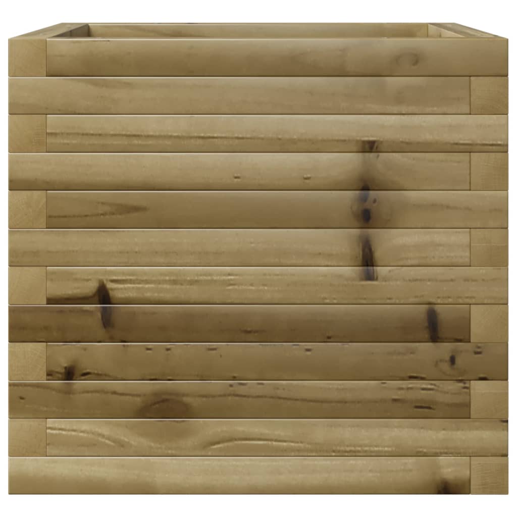 Plantenbak 50x50x45,5 cm geïmpregneerd grenenhout is nu te koop bij PeponiXL, paradijselijk wonen!