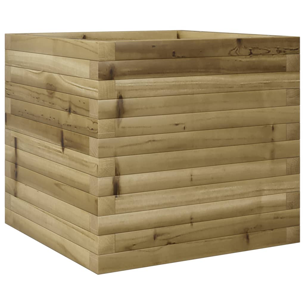 Plantenbak 50x50x45,5 cm geïmpregneerd grenenhout is nu te koop bij PeponiXL, paradijselijk wonen!