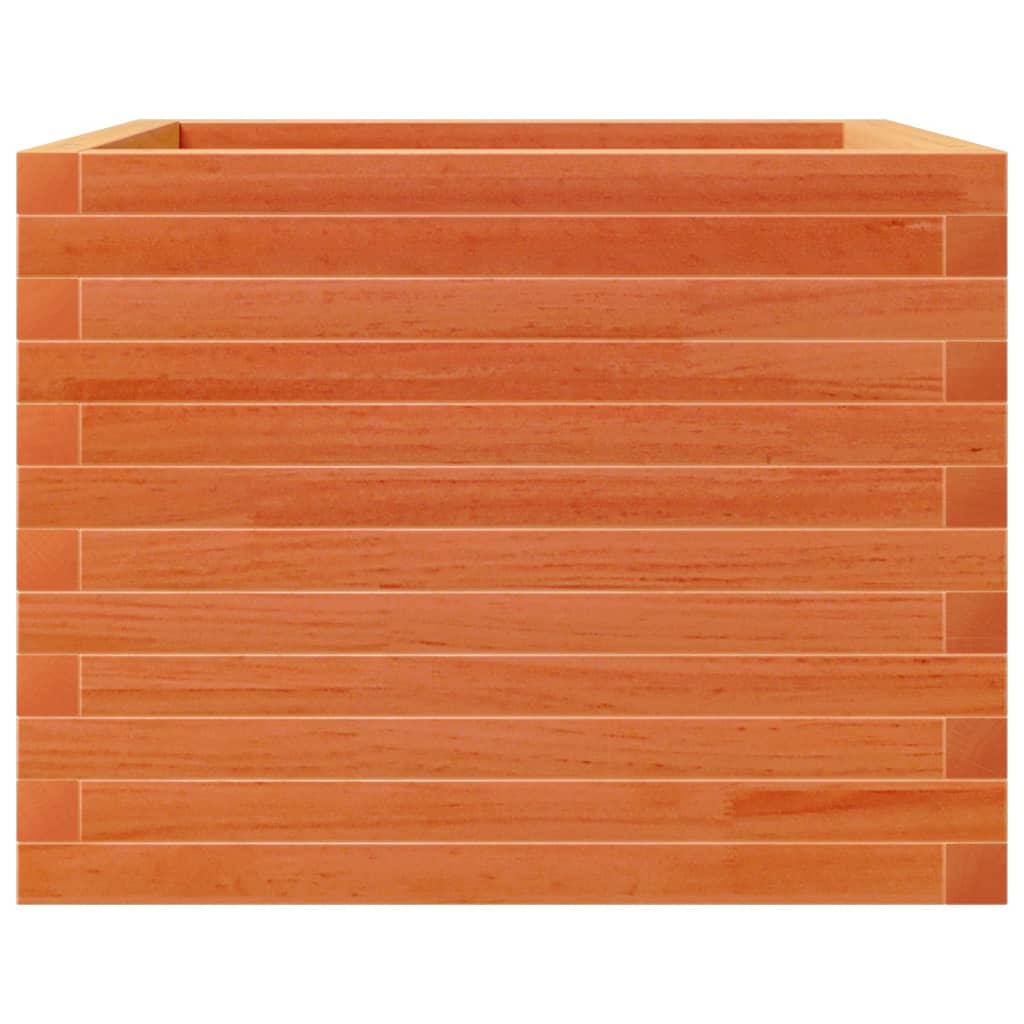 Plantenbak 60x60x45,5 cm massief grenenhout wasbruin is nu te koop bij PeponiXL, paradijselijk wonen!