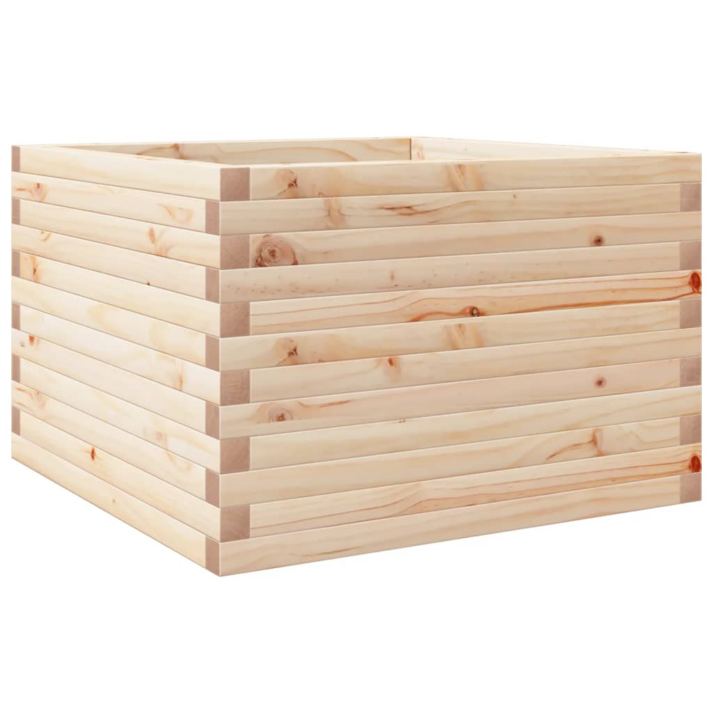 Plantenbak 70x70x45,5 cm massief grenenhout is nu te koop bij PeponiXL, paradijselijk wonen!