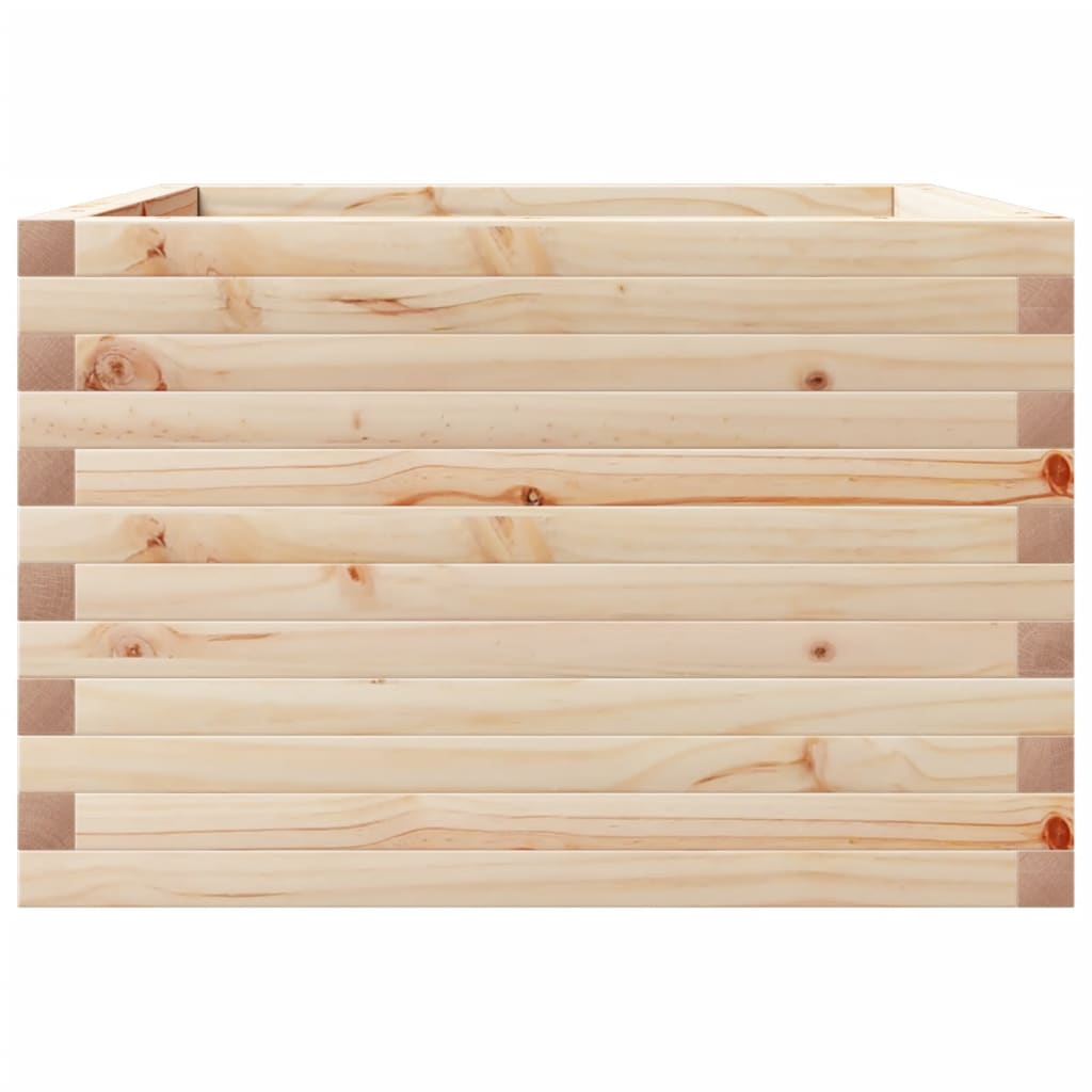 Plantenbak 70x70x45,5 cm massief grenenhout is nu te koop bij PeponiXL, paradijselijk wonen!