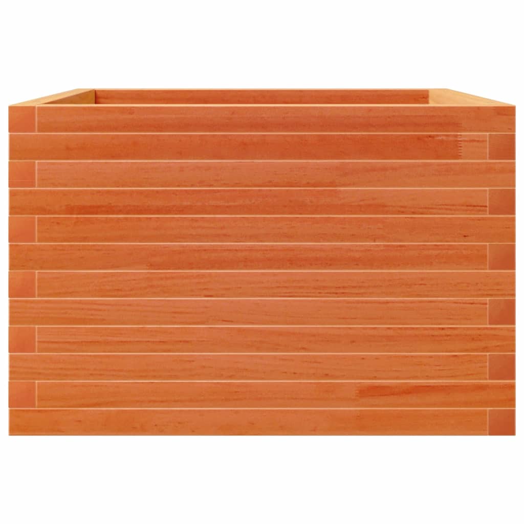 Plantenbak 70x70x45,5 cm massief grenenhout wasbruin is nu te koop bij PeponiXL, paradijselijk wonen!