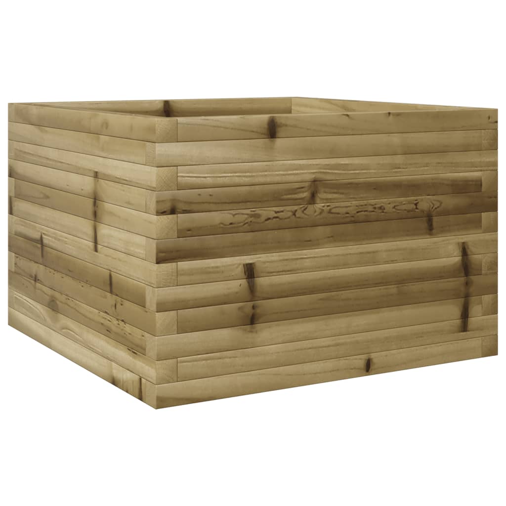 Plantenbak 70x70x45,5 cm geïmpregneerd grenenhout is nu te koop bij PeponiXL, paradijselijk wonen!