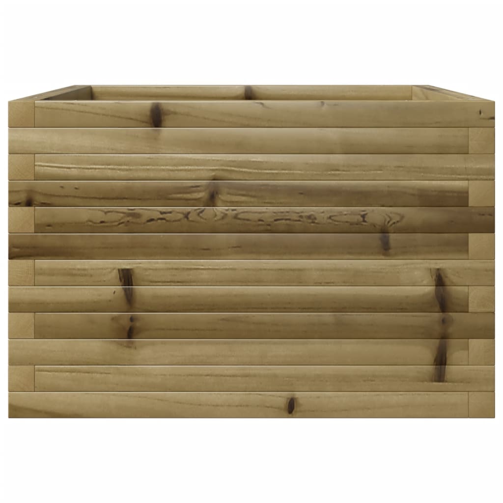 Plantenbak 70x70x45,5 cm geïmpregneerd grenenhout is nu te koop bij PeponiXL, paradijselijk wonen!