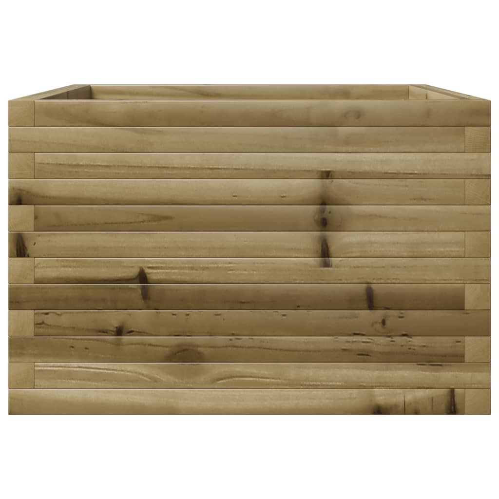 Plantenbak 70x70x45,5 cm geïmpregneerd grenenhout is nu te koop bij PeponiXL, paradijselijk wonen!