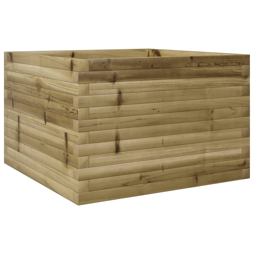 Plantenbak 70x70x45,5 cm geïmpregneerd grenenhout is nu te koop bij PeponiXL, paradijselijk wonen!