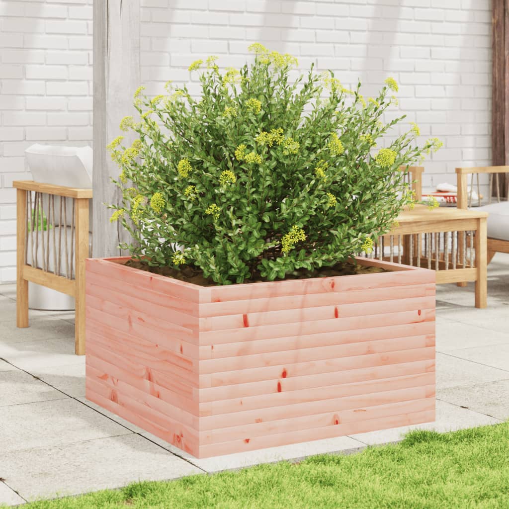 Plantenbak 80x80x45,5 cm massief douglashout is nu te koop bij PeponiXL, paradijselijk wonen!