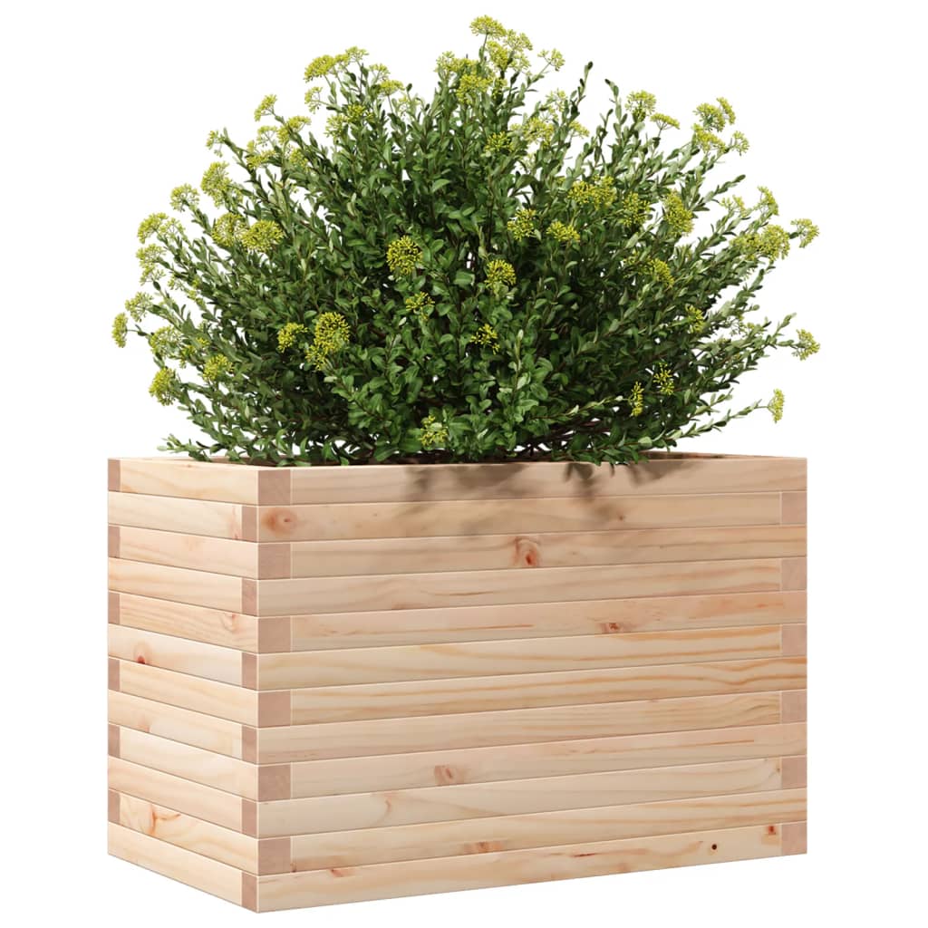 Plantenbak 70x40x45,5 cm massief grenenhout is nu te koop bij PeponiXL, paradijselijk wonen!