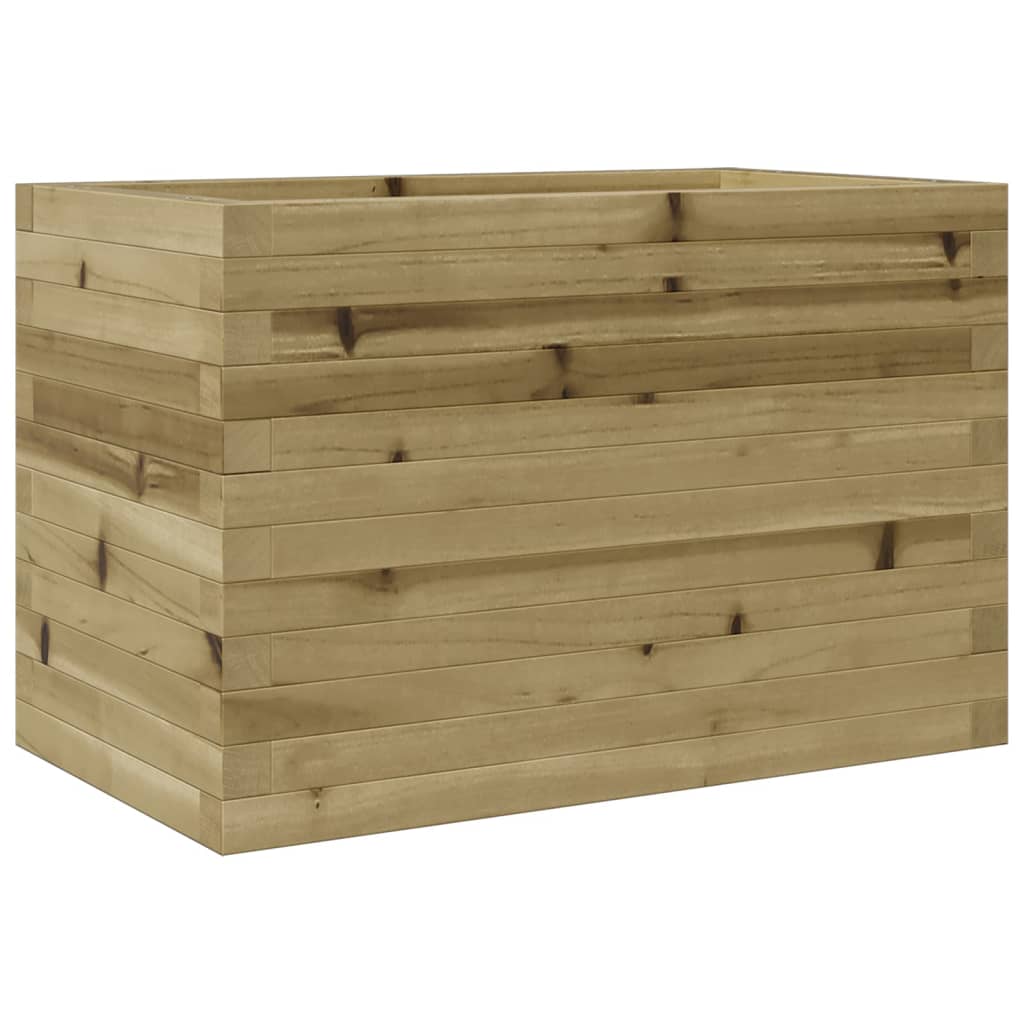 Plantenbak 70x40x45,5 cm geïmpregneerd grenenhout is nu te koop bij PeponiXL, paradijselijk wonen!