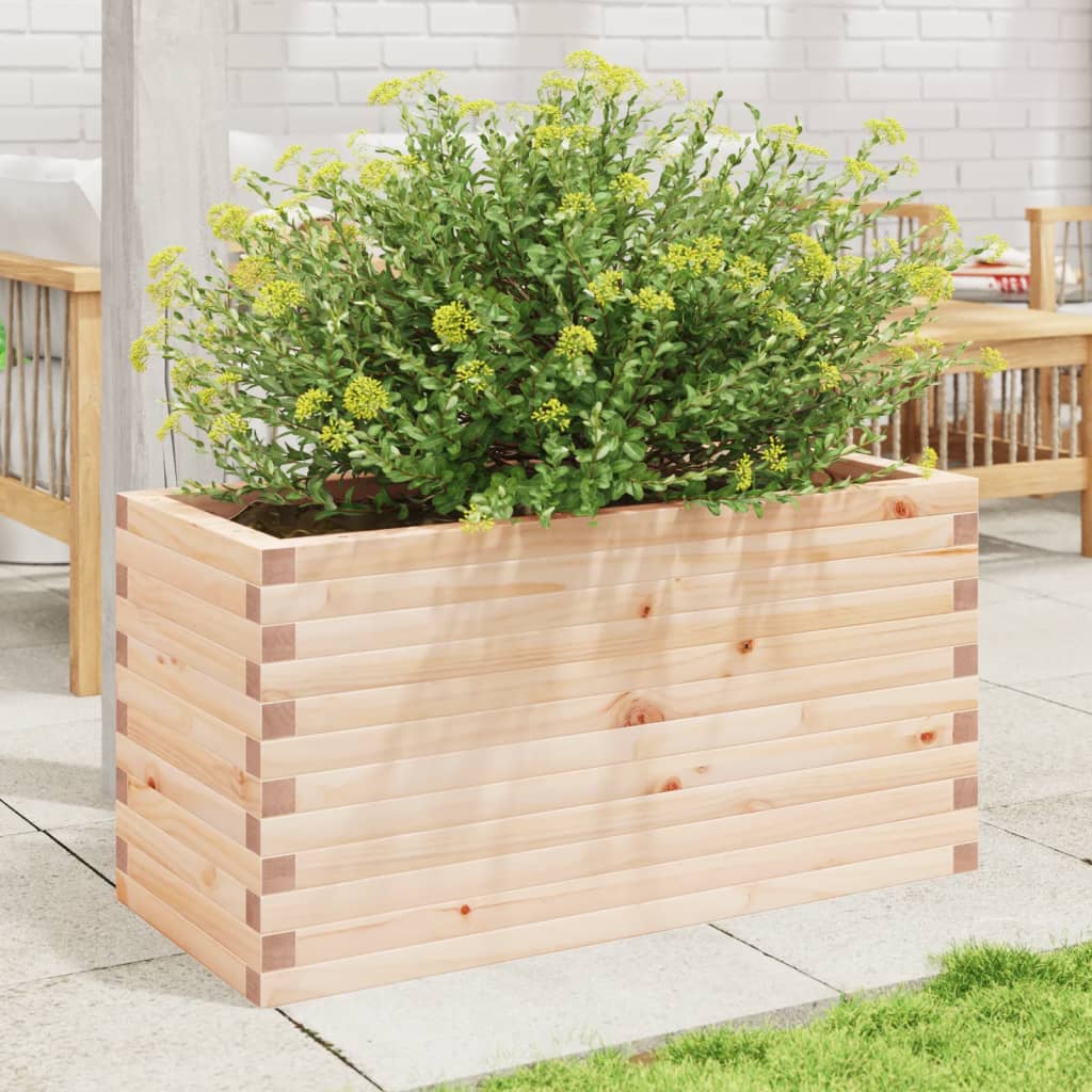 Plantenbak 90x40x45,5 cm massief grenenhout is nu te koop bij PeponiXL, paradijselijk wonen!