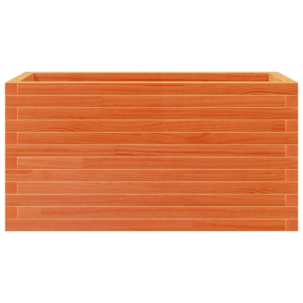 Plantenbak 90x40x45,5 cm massief grenenhout wasbruin is nu te koop bij PeponiXL, paradijselijk wonen!
