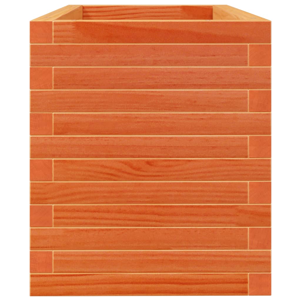 Plantenbak 90x40x45,5 cm massief grenenhout wasbruin is nu te koop bij PeponiXL, paradijselijk wonen!