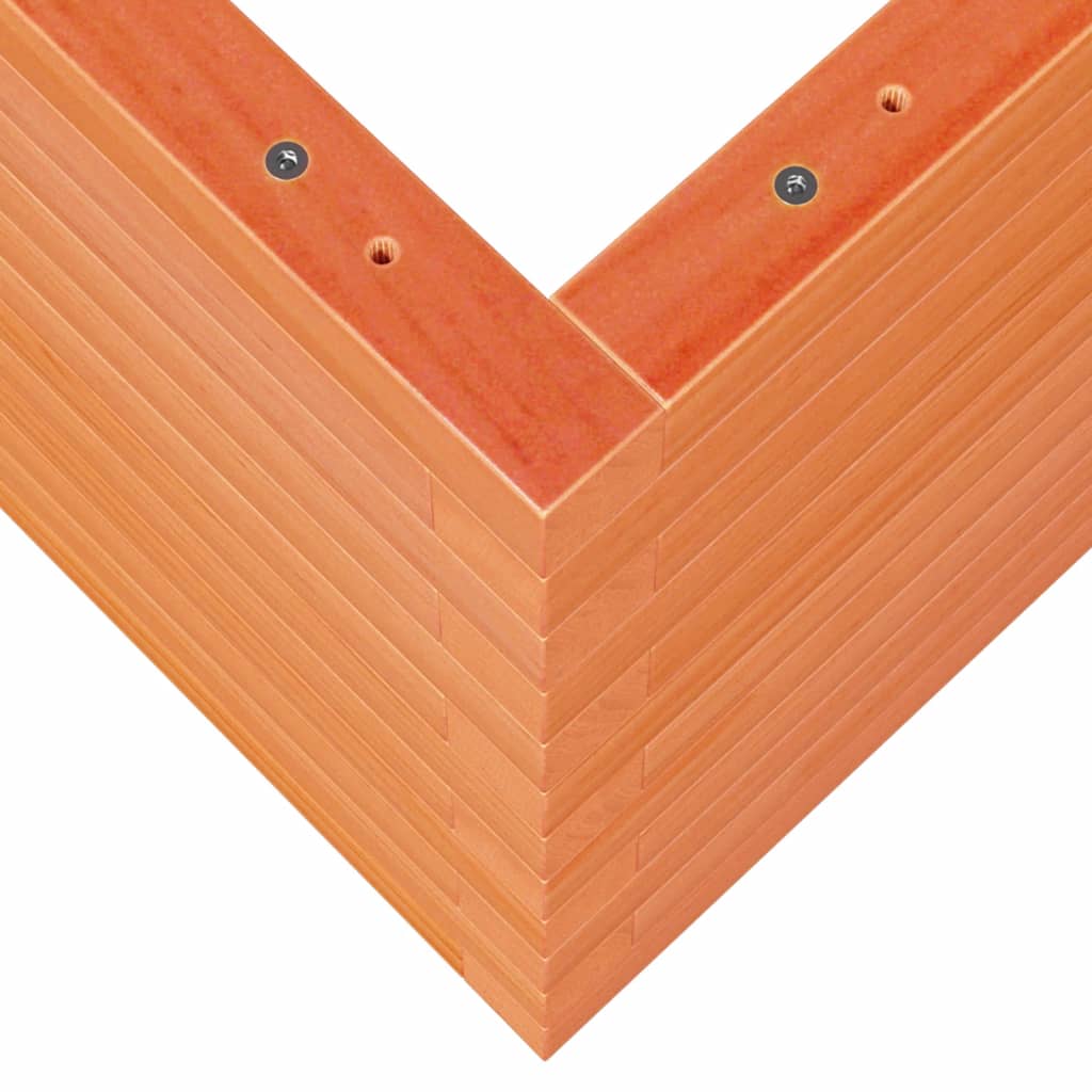 Plantenbak 90x40x45,5 cm massief grenenhout wasbruin is nu te koop bij PeponiXL, paradijselijk wonen!