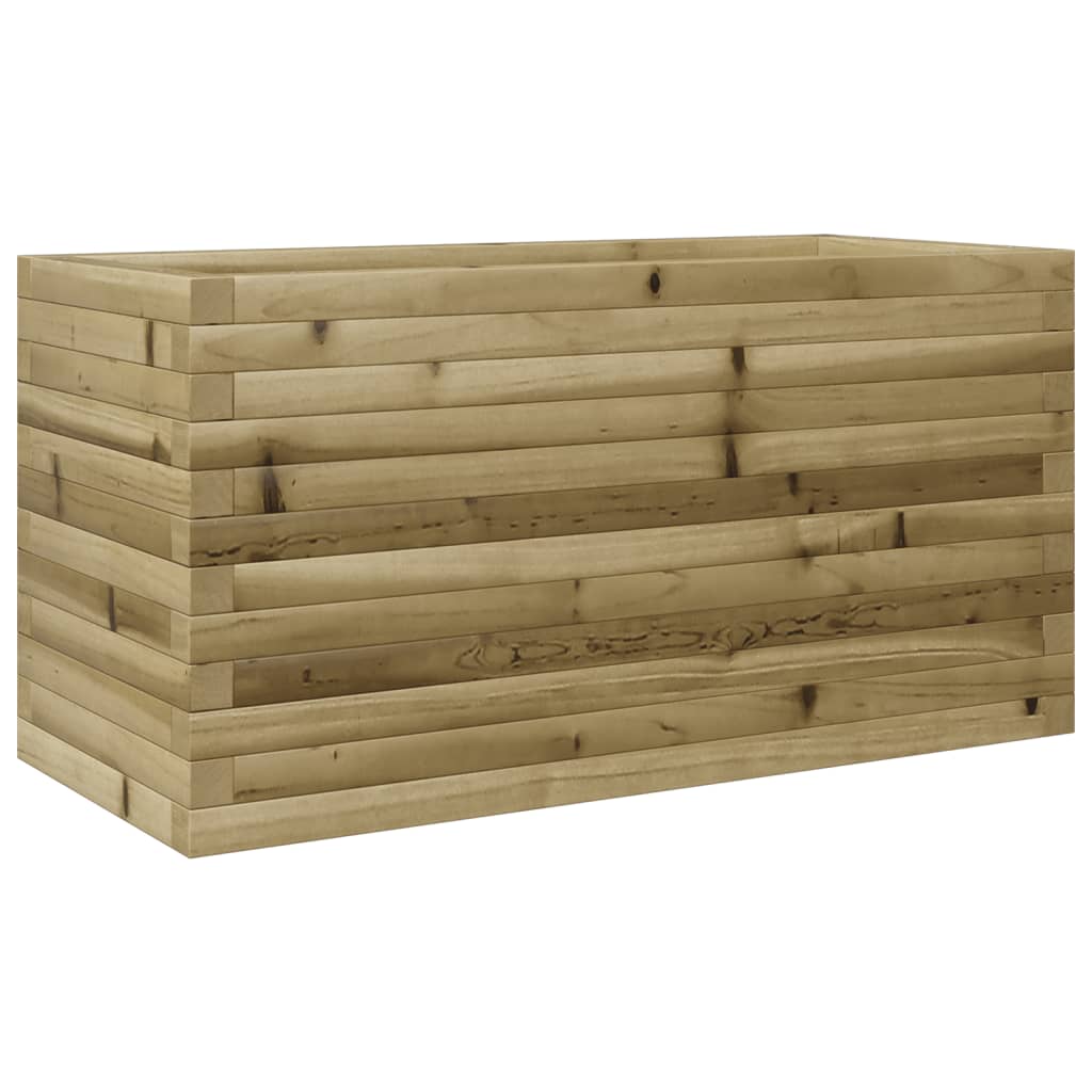 Plantenbak 90x40x45,5 cm geïmpregneerd grenenhout is nu te koop bij PeponiXL, paradijselijk wonen!