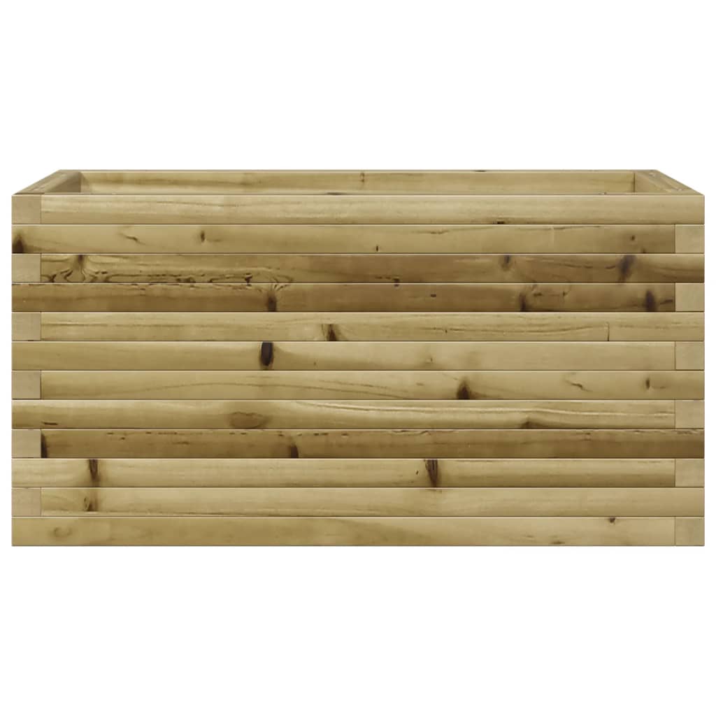 Plantenbak 90x40x45,5 cm geïmpregneerd grenenhout is nu te koop bij PeponiXL, paradijselijk wonen!